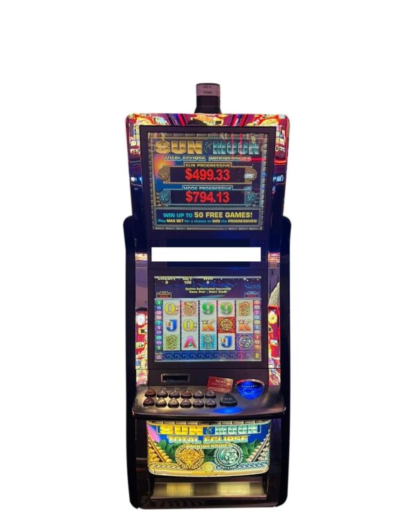 Sun and Moon slot machine for sale | Aristocrat Viridian slot machine